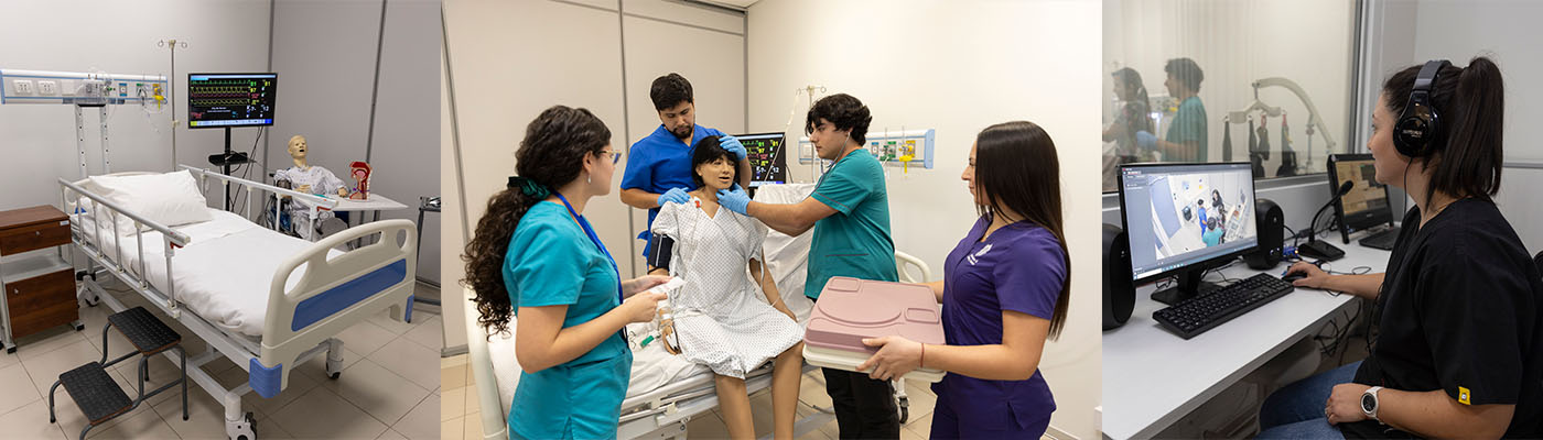 12 salas totalmente equipadas: Innovación y aprendizaje en la simulación desde Ciencias de la Salud